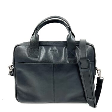 Portfölj i skinn BIORI 5151-S. Laptopväska, datorväska, laptopcase, väska för laptop, laptopväska i skinn.